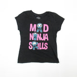 Women's Mad Ninja Skills Black T-Shirt