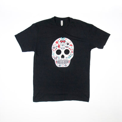 Men's Dia De Los Muertos - Arizona Black T-Shirt