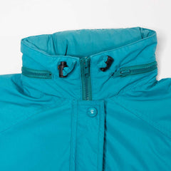 Women's Vintage L.L. Bean Teal Hooded Zipper Jacket