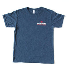 Men's Boston, Massachusetts Lingo Navy T-Shirt