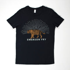 Women's Emerson Fry Tiger Black T-Shirt