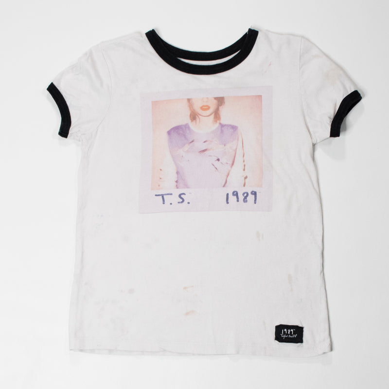 Women's Taylor Swift T.S. 1989 World Tour White T-Shirt