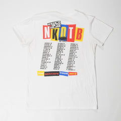 Unisex New Kids on the Block Mixtape Tour 2019 White T-Shirt