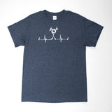 Unisex Pearl Jam Alive Logo Blue T-Shirt