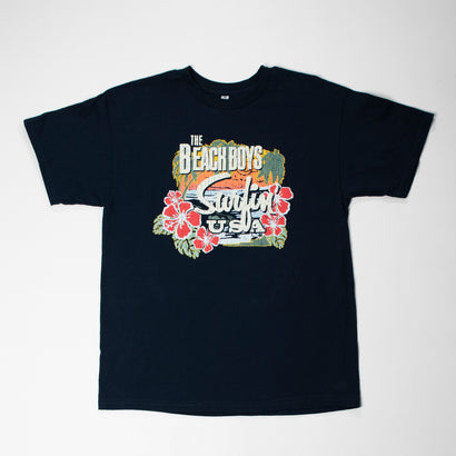 Unisex Beach Boys Surfin' USA Black T-Shirt