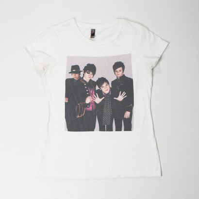 Women's Fall Out Boy Punk Portrait White T-Shirt