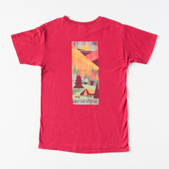 Men's Camp Tres Ritos New Mexico Red T-Shirt