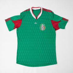 Men's Mexico Adidas Soccer Jersey #14 Chicharito Hernandez Green Jersey Sports