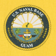 Men's U.S. Naval Base Guam Maila Halom Day 2015 Yellow T-Shirt