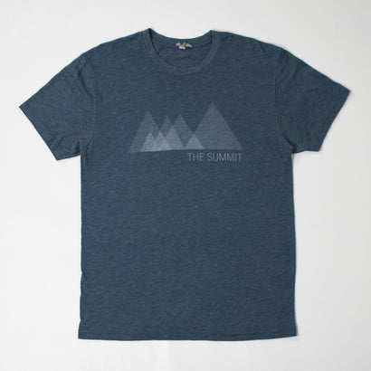 Men's The Summit Mountain Blue T-Shirt