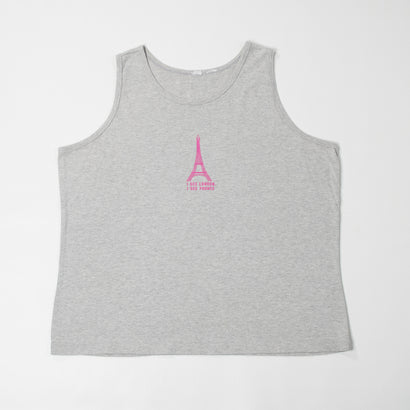Women's I See London, I See France Gray Tank Top