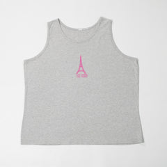 Women's I See London, I See France Gray Tank Top