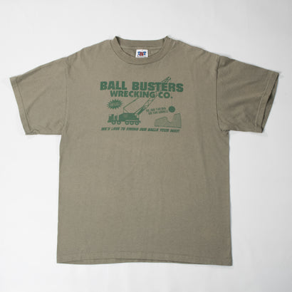 Men's Ball Busters Wrecking Co. Green T-Shirt
