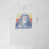 Men's Ben Franklin Ben Drankin White T-Shirt