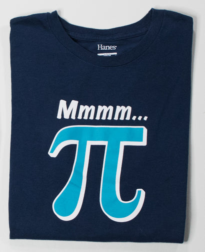 Men's Mmmm... Pi Navy T-Shirt