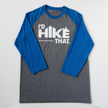 Men's Pfeiffer Big Sur Sate Park - I'd Hike That Gray T-Shirt