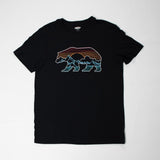 Men's Bear Sunset Black T-Shirt
