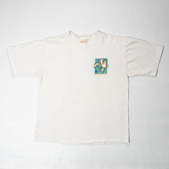 Men's Vintage 1993 WWF Manatee White T-Shirt