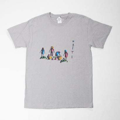 Men's Haiti Farmers Gray T-Shirt