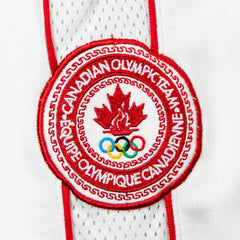 Women's Canada Olympic Team Warm-Up Zipper White Jacket