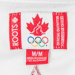 Women's Canada Olympic Team Warm-Up Zipper White Jacket