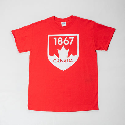 Men's Canada 1867 Red T-Shirt