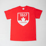 Men's Canada 1867 Red T-Shirt