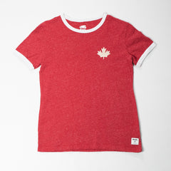 Women's Canada Maple Leaf Red T-Shirt