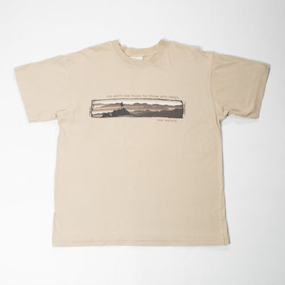 Men's New Zealand Earth Music Tan T-Shirt