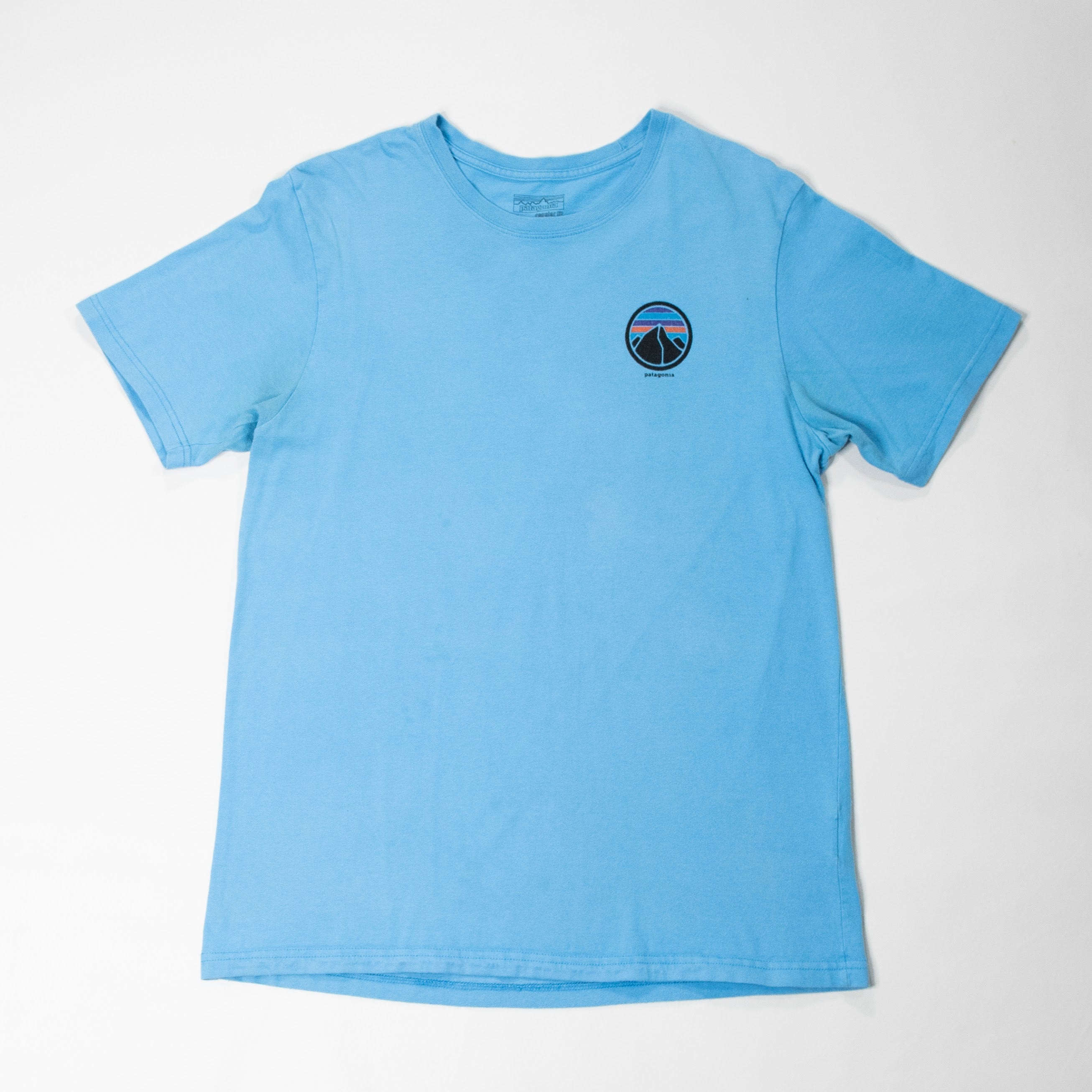 Men's Patagonia Built To Endure Blue T-Shirt – MendedEarth