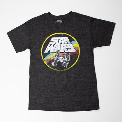 Unisex Star Wars Tie Fighter Charcoal T-Shirt