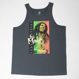 Men's Bob Marley Smiling Tank Black Tank Top