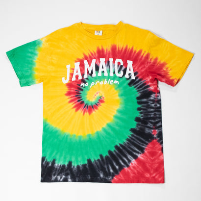 Unisex Jamaica No Problem Tie Dye T-Shirt