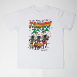 Unisex Vintage Bahamas We Be Jammin! White T-Shirt