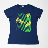 Women's Reggae Girlz Navy T-Shirt