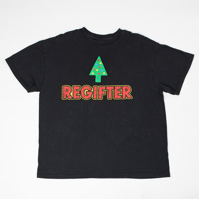 Men's Holiday Regifter Black T-Shirt